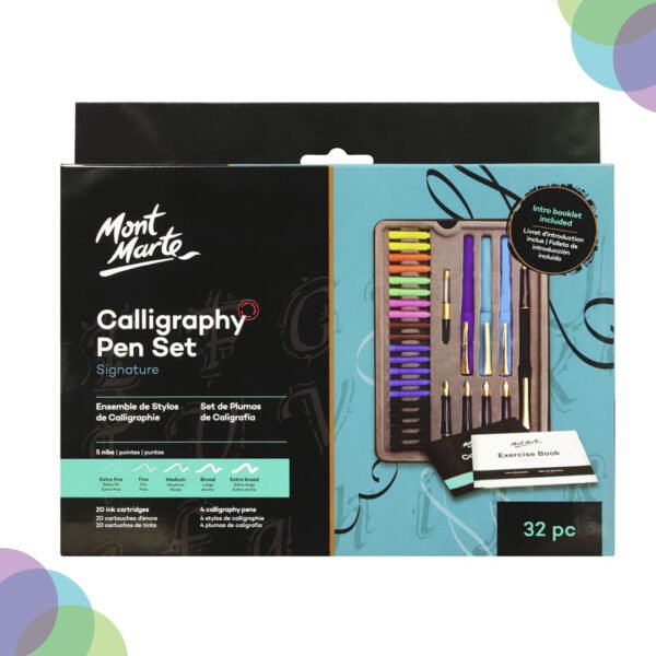 Mont Marte Calligraphy Pen Set 32pc