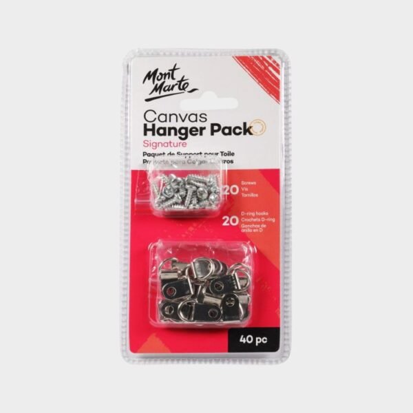 Mont Marte Canvas Hanger Pack 20pce