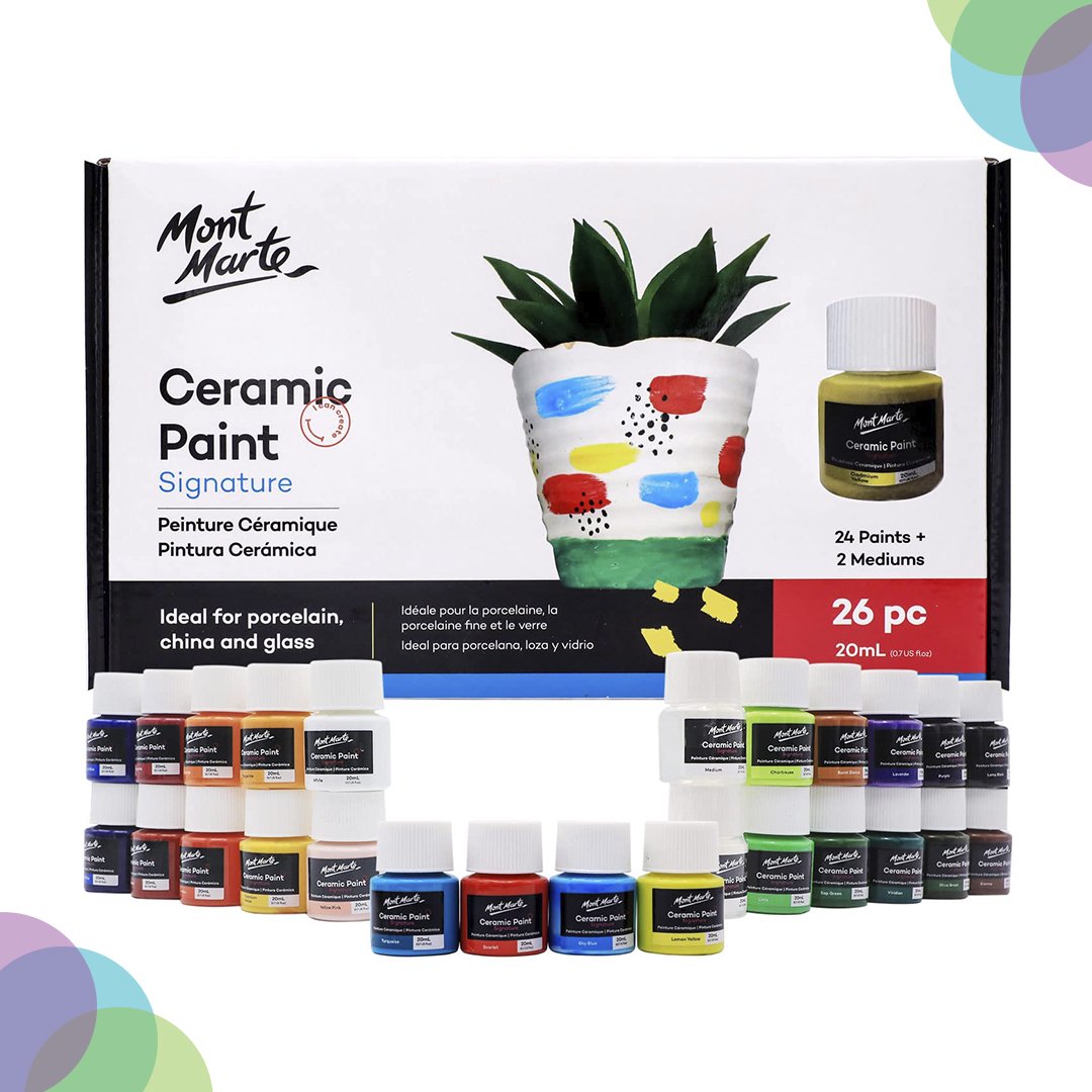 Mont Marte Ceramic Liquid Paint Sets