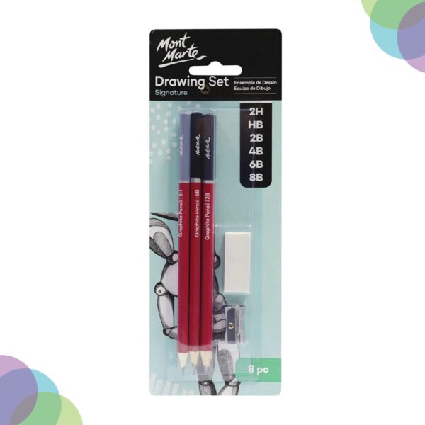 Mont Marte Drawing Set Of 8