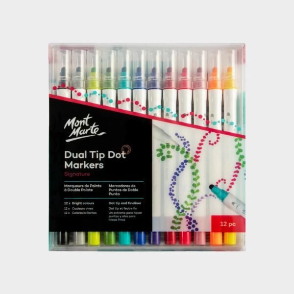 Mont Marte Dual Tip Dot Markers Sets