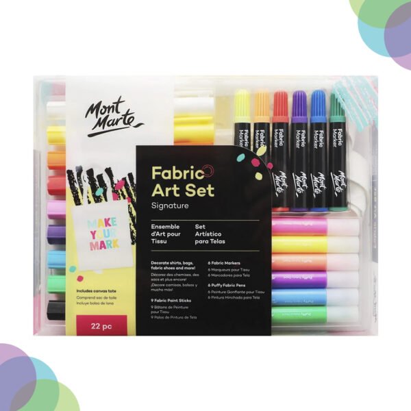 Mont Marte Fabric Paint Sets