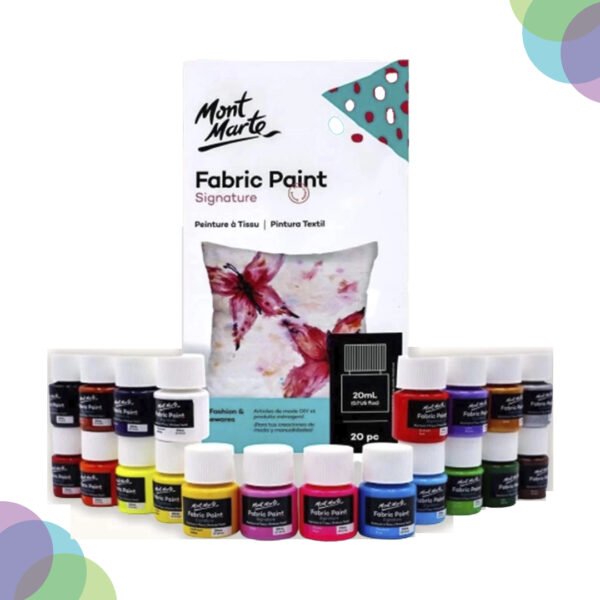 Mont Marte Fabric Paint Sets