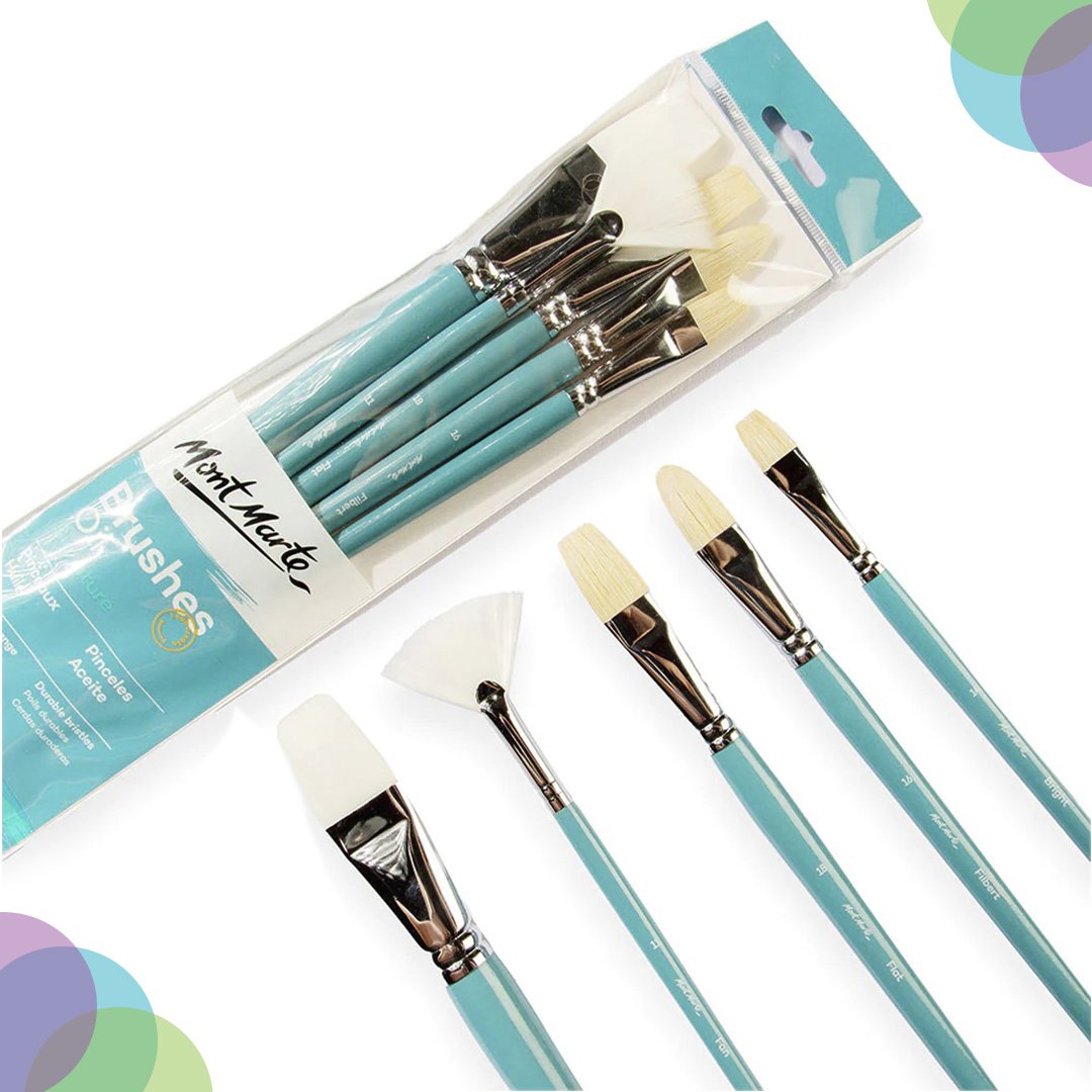 Mont Marte Gallery Series Brush Sets Oil