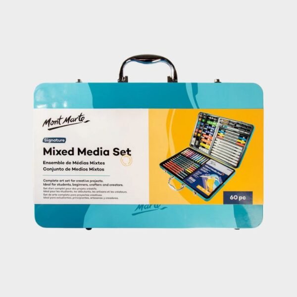 Mont Marte Mixed Media Set in Tin 60pc
