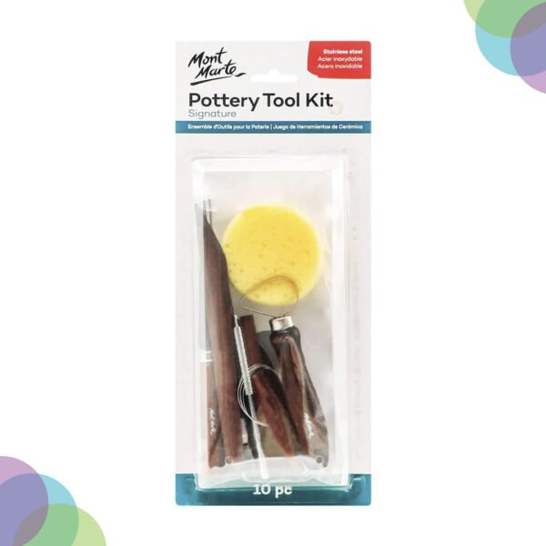 Mont Marte Pottery Tool Kit 10
