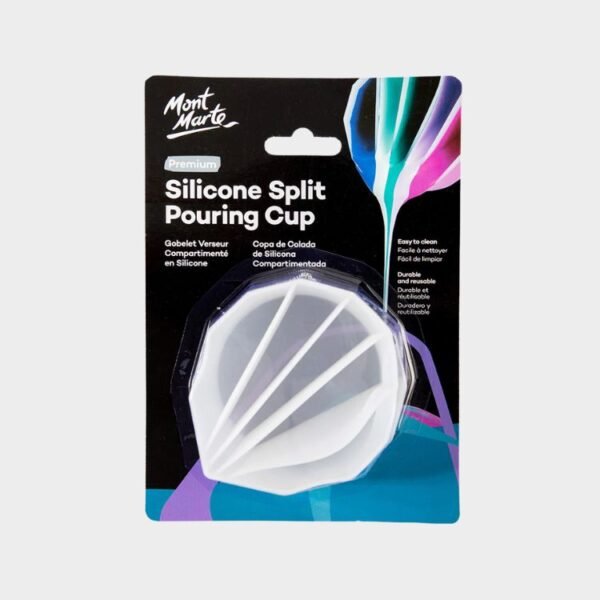 Mont Marte Silicone Split Pouring Cup 5 Slot