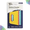 Mont Marte texture combs for acrylic and mixed media art