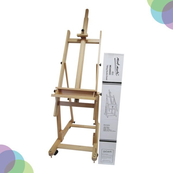 Mont Marte Tilting Studio Easel Beech Wood