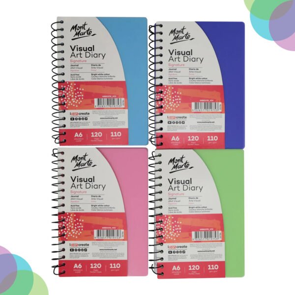 Mont Marte Visual Art Diary A6