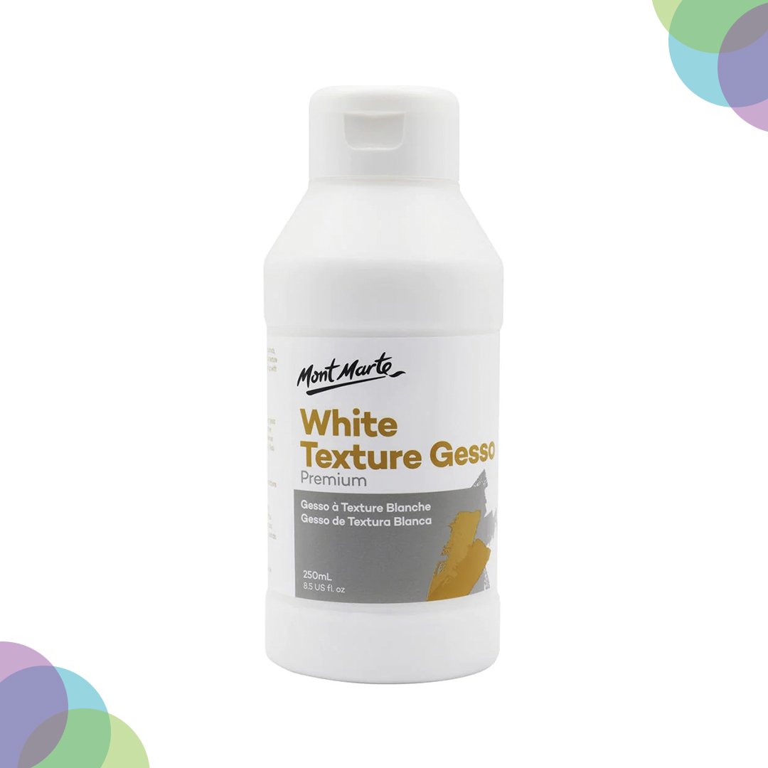 Mont Marte White Texture Gessoes