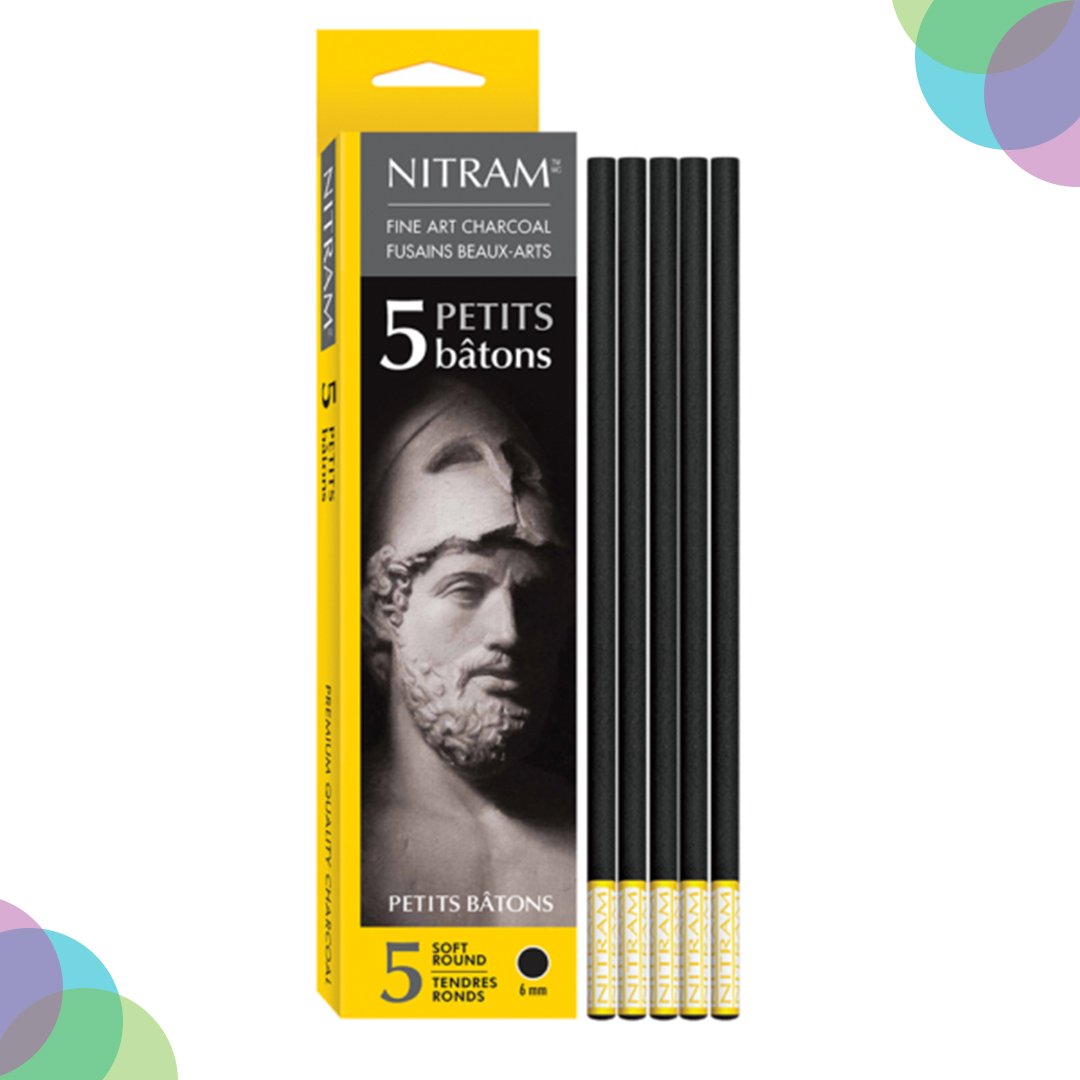 Nitram Petits Batons Extra Soft Round 6mm X 5pc