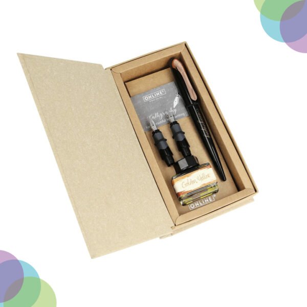 Online Air Best Writer Sets With Glass Ink Bottel