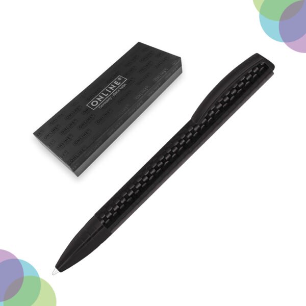 Online Ball Pen Vision Carbon Design Black 36012