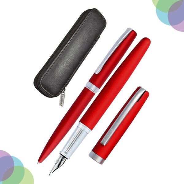Online Eleganza Fountain Pen And Ball Pen Sets With Magnet Box
