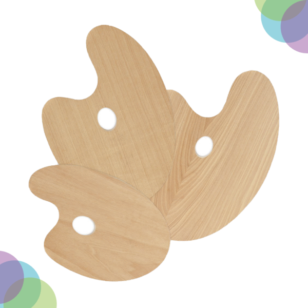 Oval Wooden Palettes