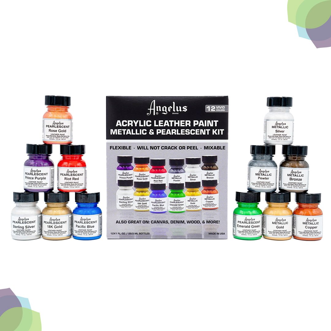 Angelus Leather Paint Metallic