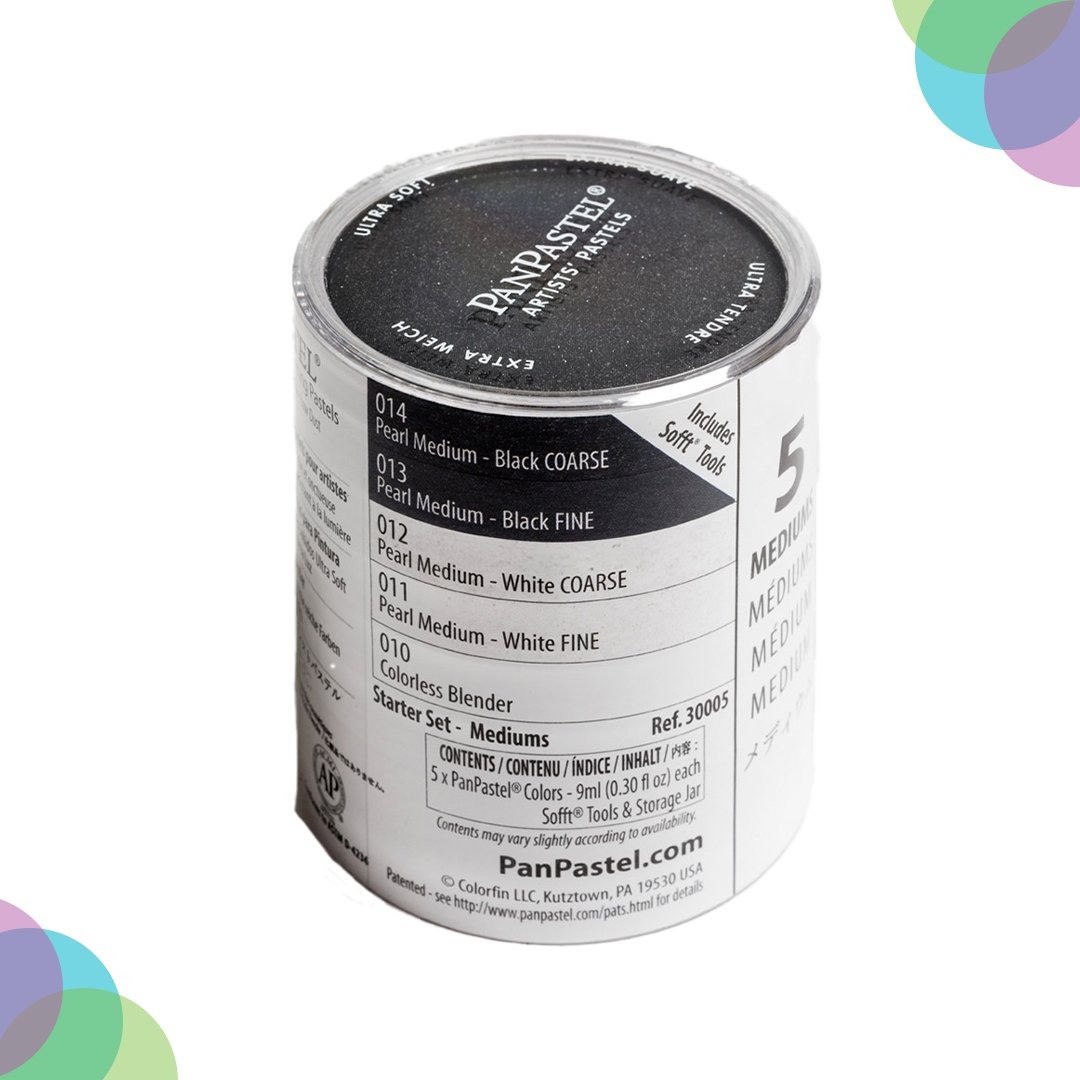 PanPastel Set Of 5 Mediums Starter Colours (30005)