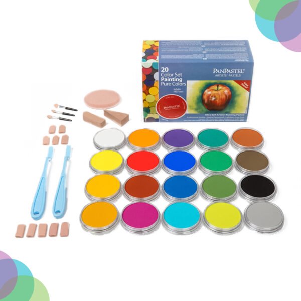 PanPastel Set of 20 Painting Colours  (30201)