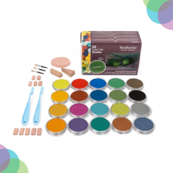 PanPastel Set of 20 Shades Colours  (30206)