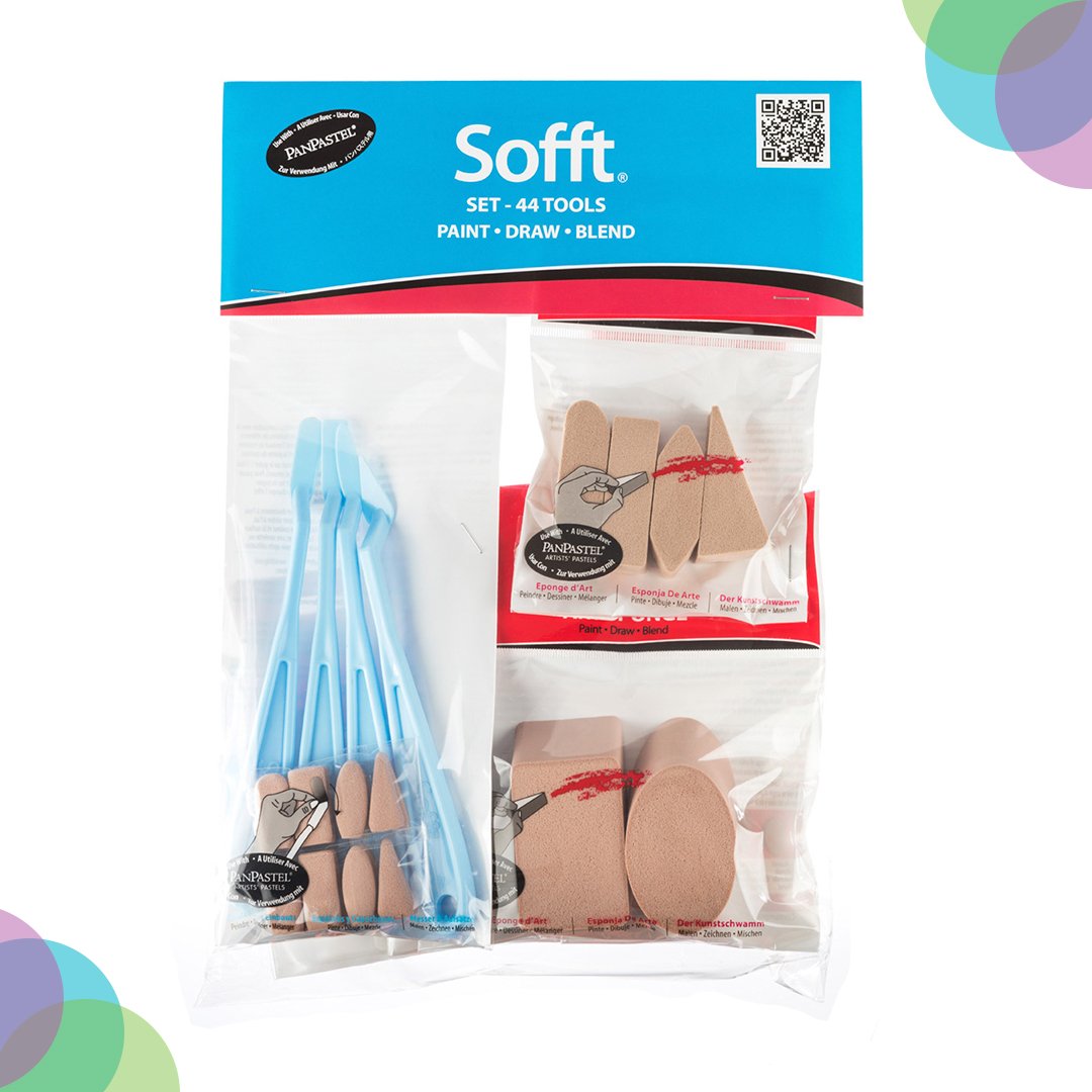 PanPastel Sofft Tool Combination Set of 44 Piece (69100)