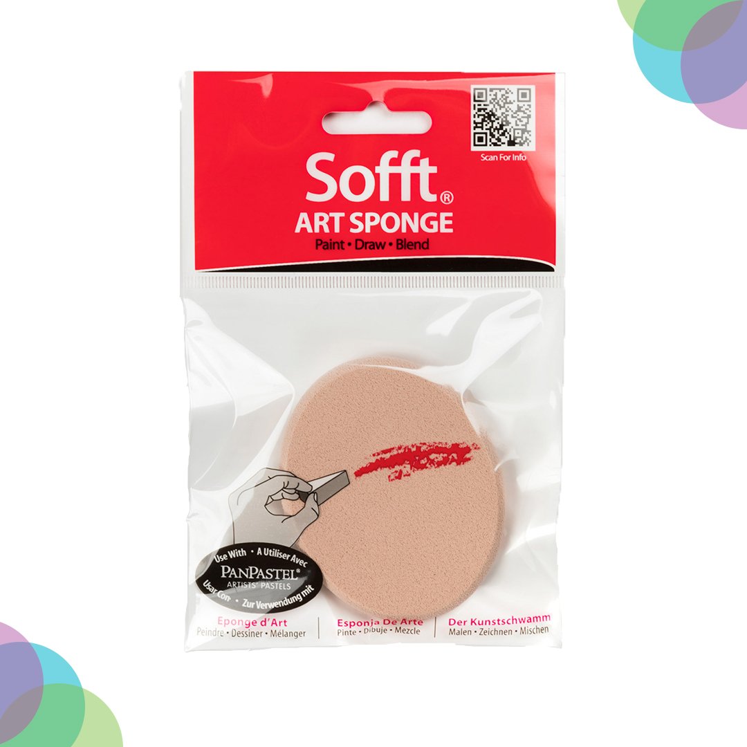 Panpastel Sofft 1 Big Oval Sponge Pack (61041)