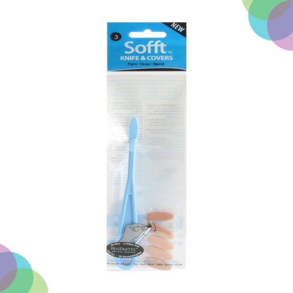 Panpastel Sofft 1 Knife & 5 Covers Oval No. 3 (65003)