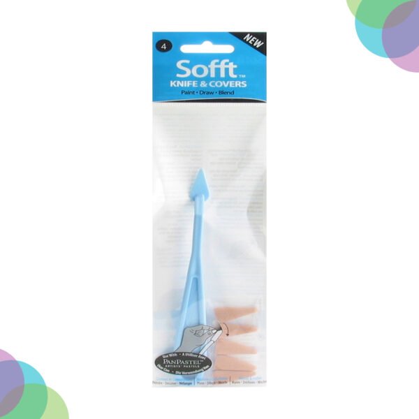 Panpastel Sofft 1 Knife & 5 Covers Point No. 4 (65004)