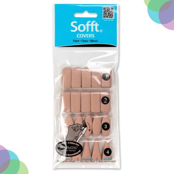 Panpastel Sofft Mixed Covers No. 1 to 4 Pack of 40 (62100)