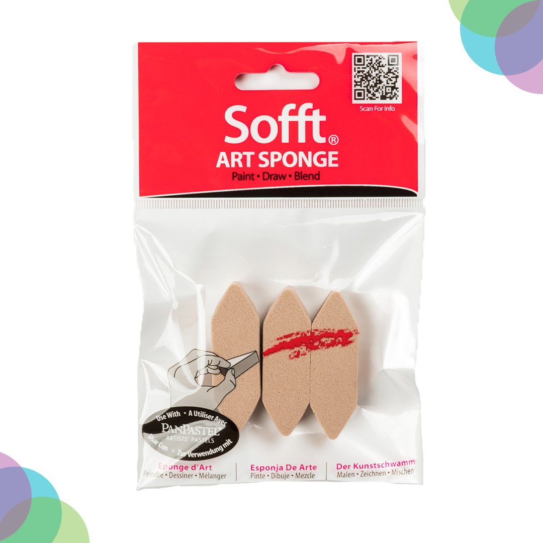 Panpastel Sofft Point 3 Sponge Bars Pack (61024)