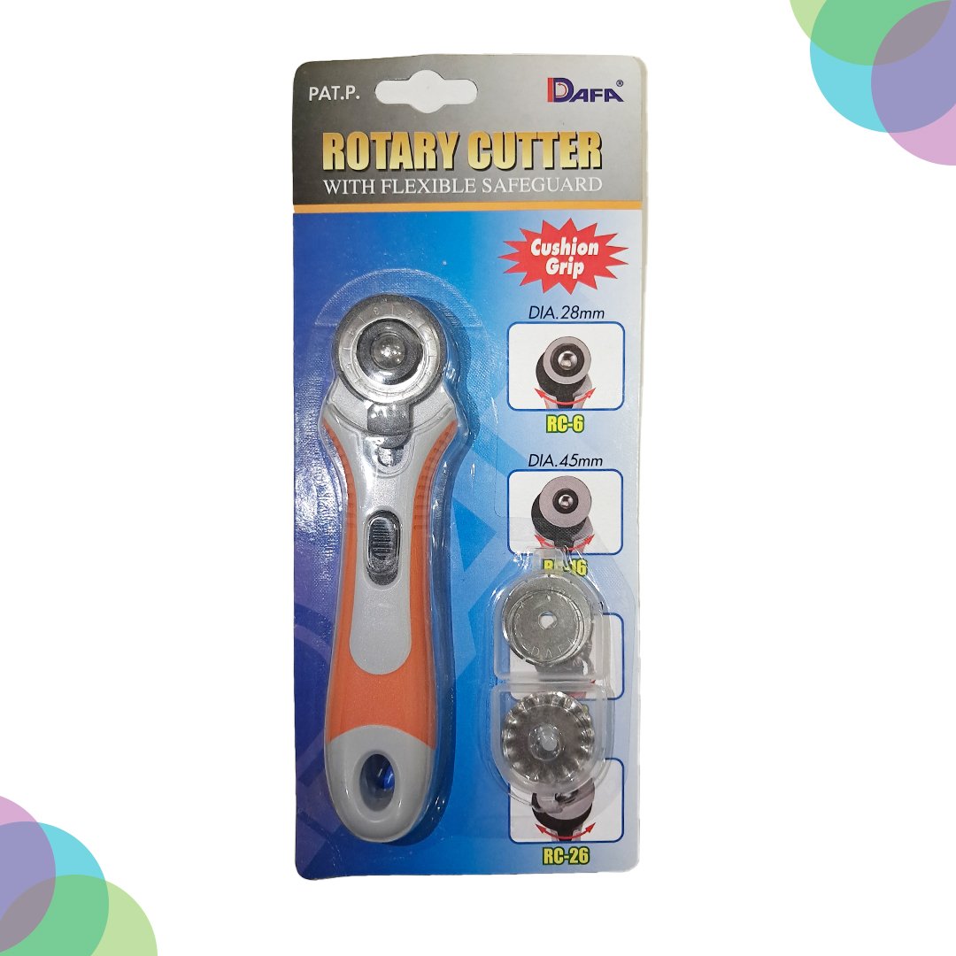 Dafa Rotary Cutter 28mm With Pinking Blades RC-6 2S