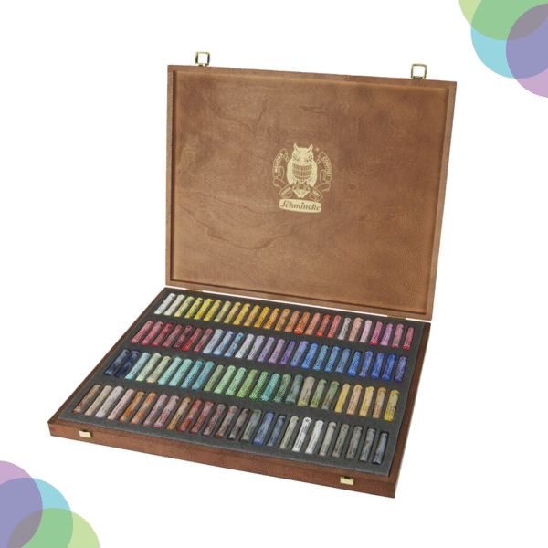 Schmincke Soft Pastel Wooden Box Set 100