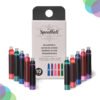 Speedball calligraphy fountain pen ink cartridges for smooth fountain pen writing