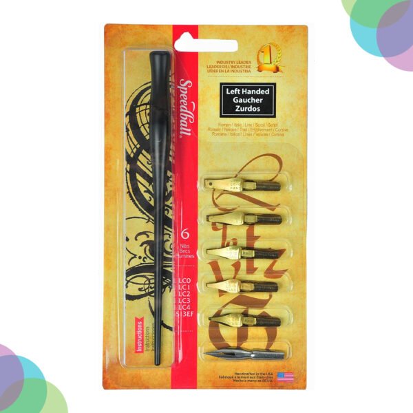 Speedball Calligraphy Left Handed Pen Set