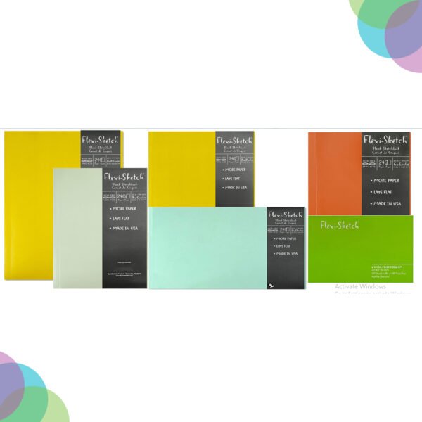 Speedball Flexi-Sketch Soft bound Sketchbooks 90 Gsm