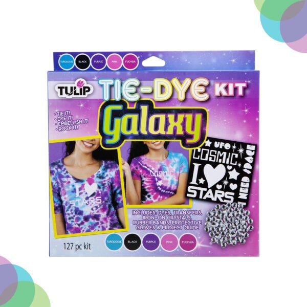 Tulip Tie-Dye Kit 5 Colour Galaxy Trend Kit 40582