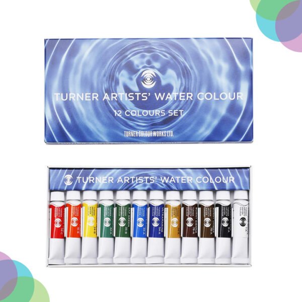 Turner Water Colour Set Of  12 X 5ml