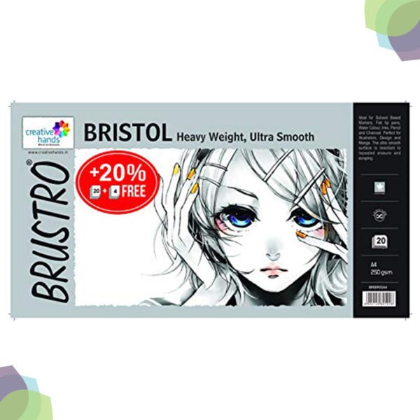 BRUSTRO Bristol Ultra Smooth Papers 250 GSM