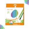 Yplus erasable colour pencil sets with bright, smooth colours