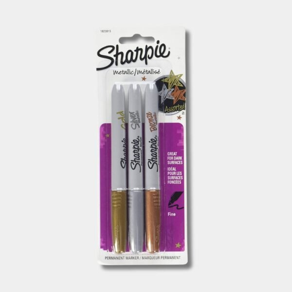 Sharpie Metallic Assorted Set Of 3