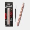 Sharpie S gel pen copper metal body 0.7 black for smooth, reliable writing
