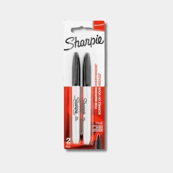 Sharpie Fine Black Set Of 2