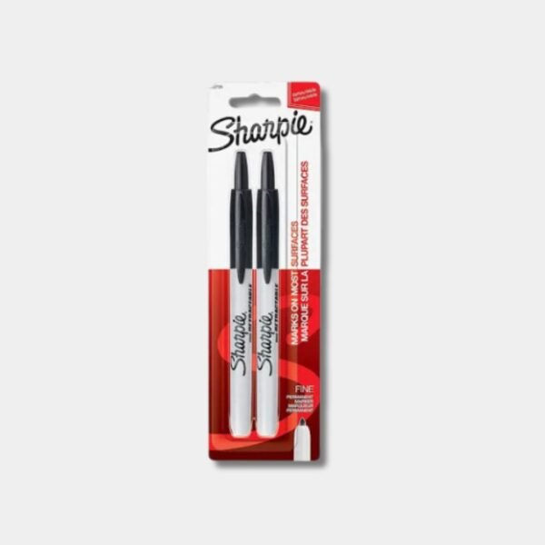 Sharpie Retractable Fine Set Of 2