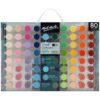 Mont Marte Vivid Colours acrylic paint set 80 pcs with bold, bright pigments