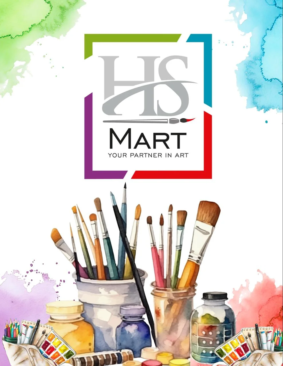 Buy Premium Art Supplies Online In India | HS Mart